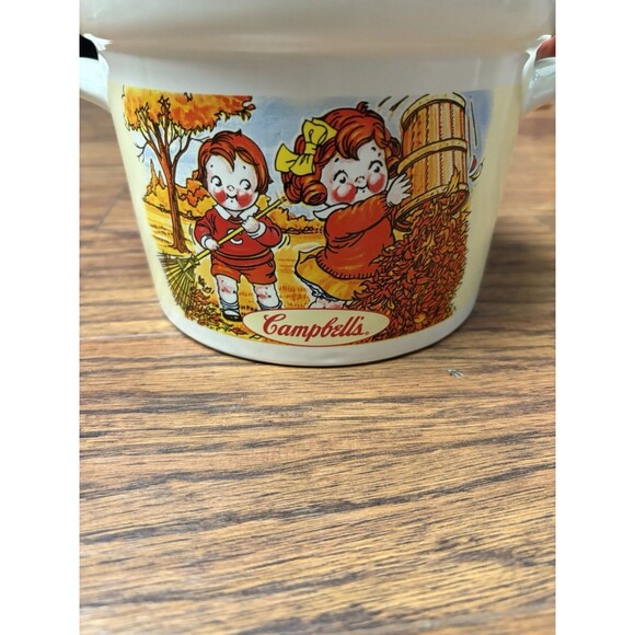 Campbell's Soup Stoneware Tureen/Bowl with Lid  1998 Houston Harvest - Picture 3 of 8